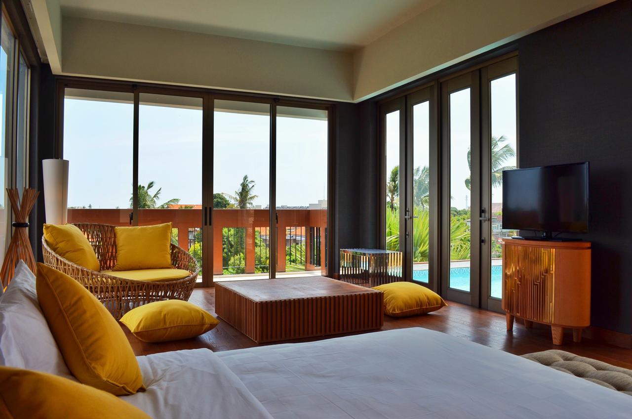 فندق تي إس سويتس سيمينياك بالي سمينياك المظهر الخارجي الصورة A room at the hotel